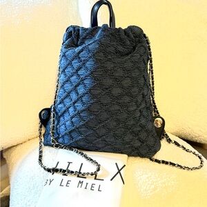 Denim backpack Chillx by Le Meil